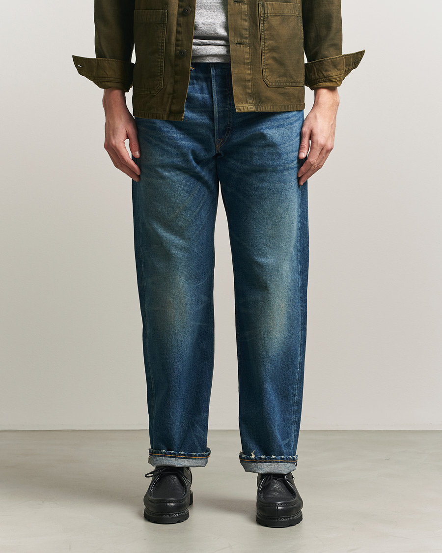 Heren | Jeans | RRL | Vintage Fit 5-Pocket Denim Grandfalls Wash