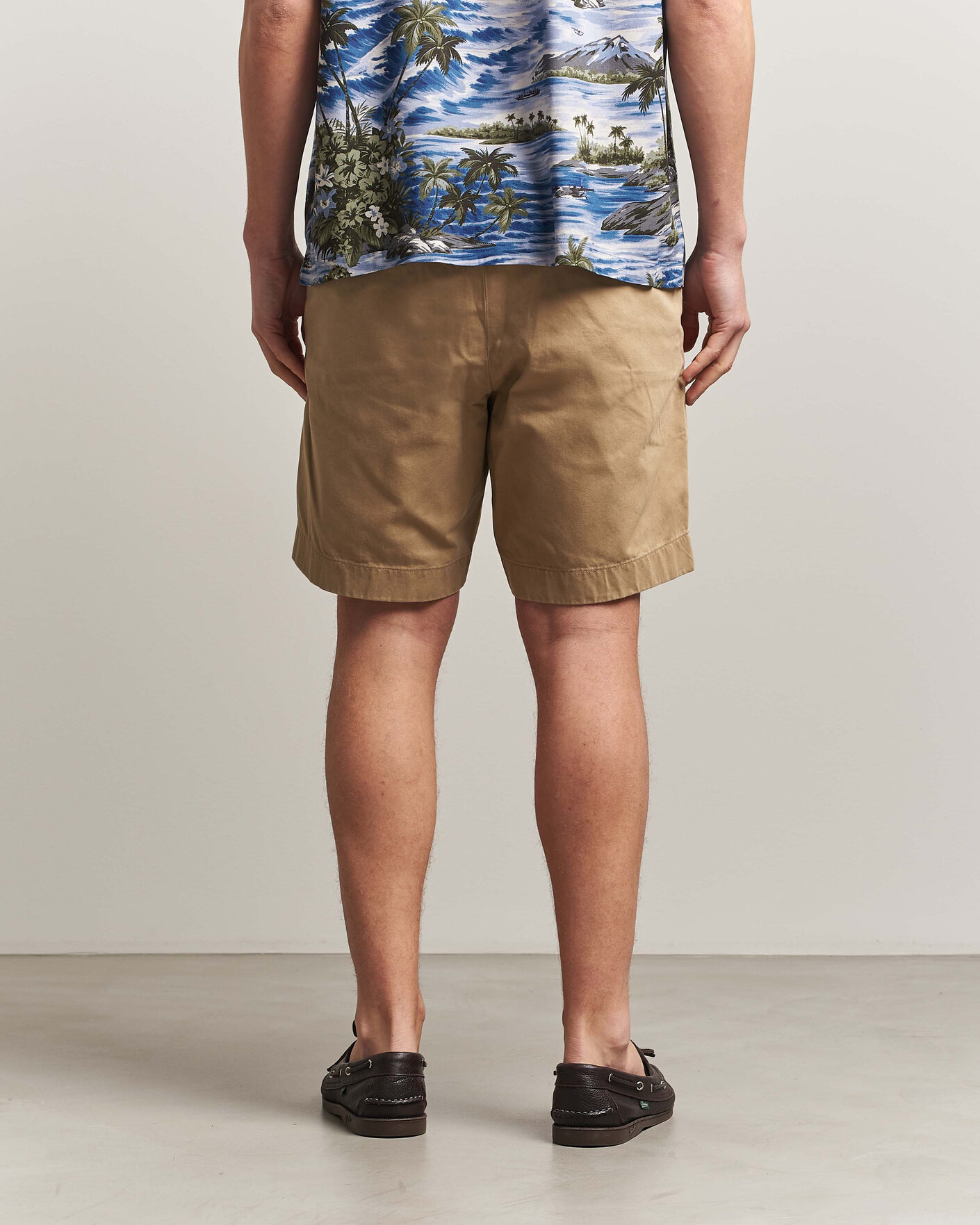 Heren | Korte broek | RRL | Officers Flat Shorts New Military Khaki