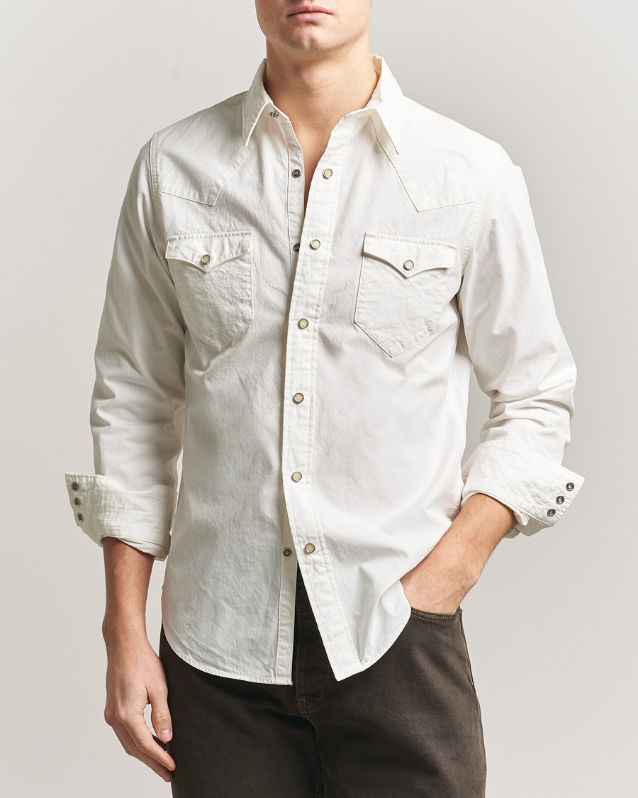 Heren | Overhemden | RRL | Buffalo Western Shirt White
