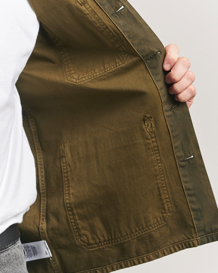 Heren | Overhemden | RRL | Asher Overshirt Washed Brown