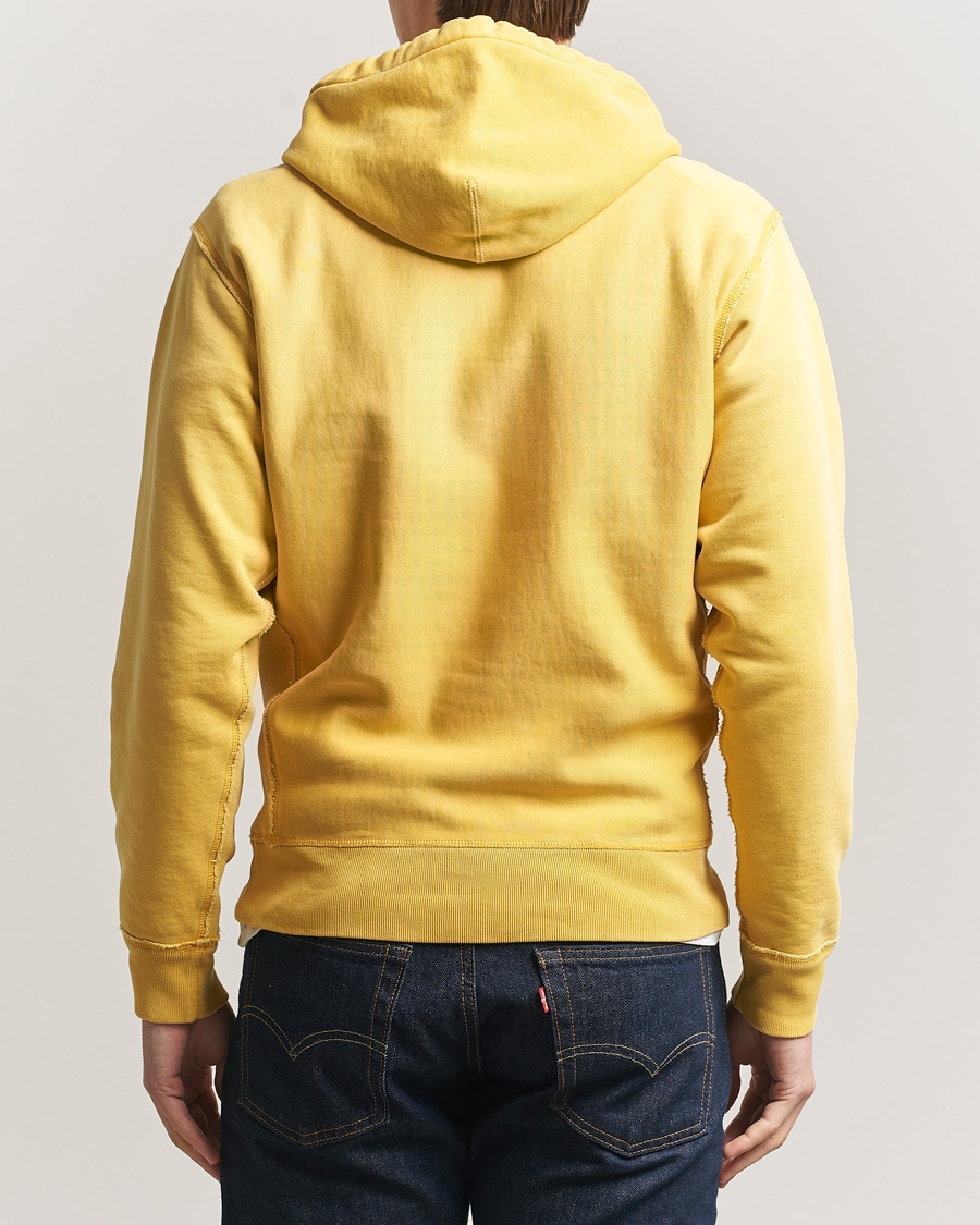 Heren | Truien | RRL | Hooded Sweatshirt Campus Yellow