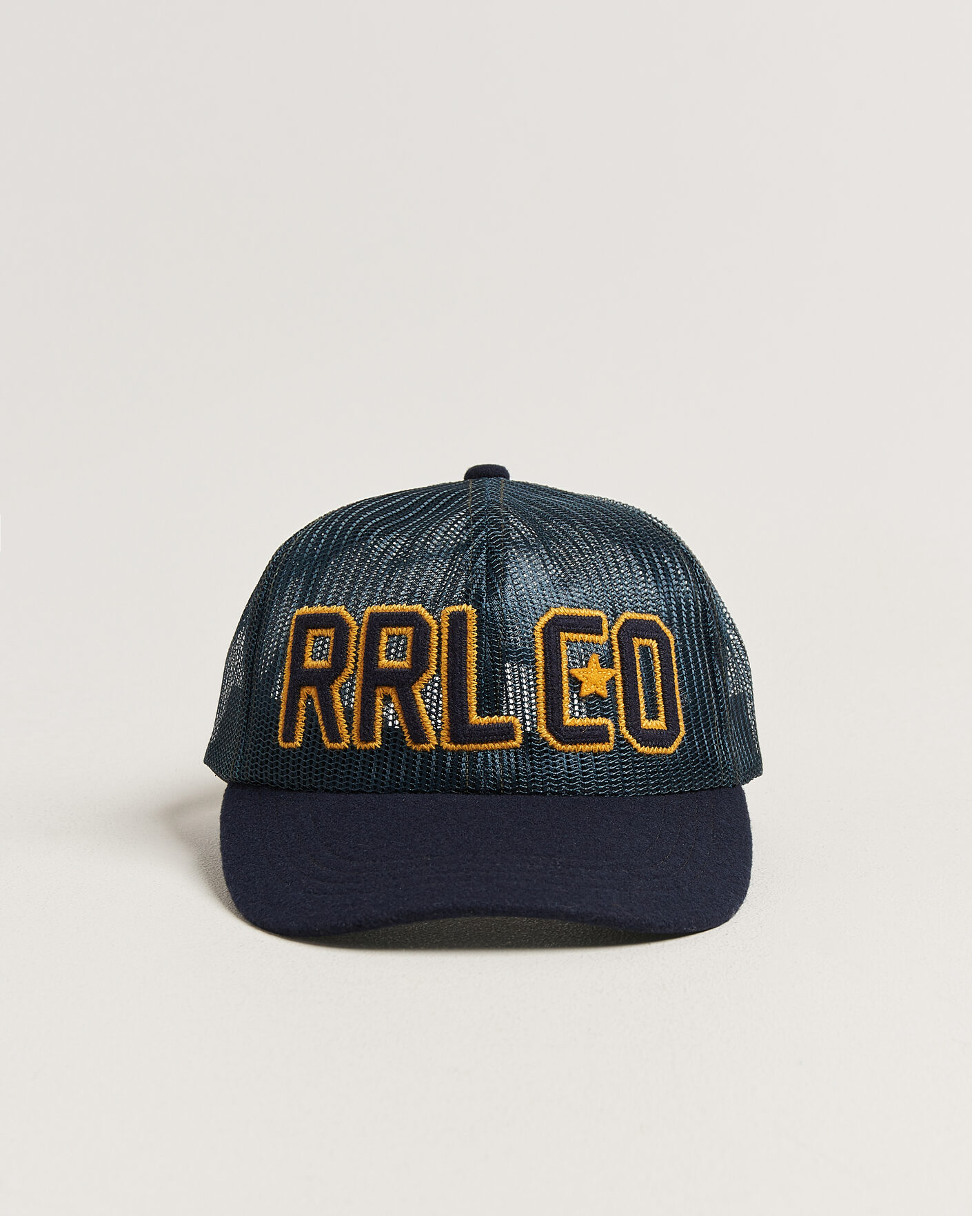Heren | Hoeden en petten | RRL | Mesh Trucker Cap Navy