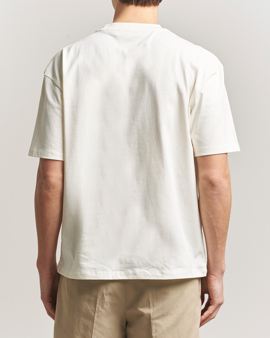 Heren | T-shirts | Palmes | Stitch T-Shirt Off White