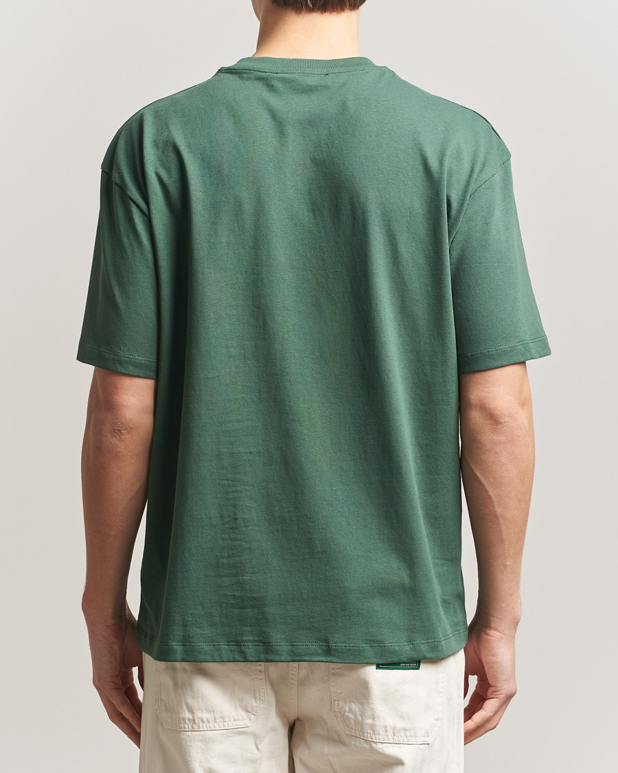 Heren | T-shirts | Palmes | Stitch T-Shirt Dark Green