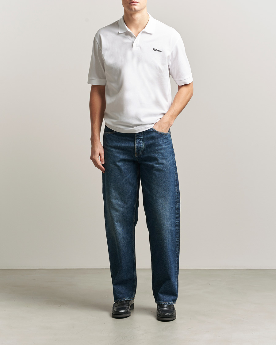 Heren | Polo's | Palmes | Stitch Piquet Polo White