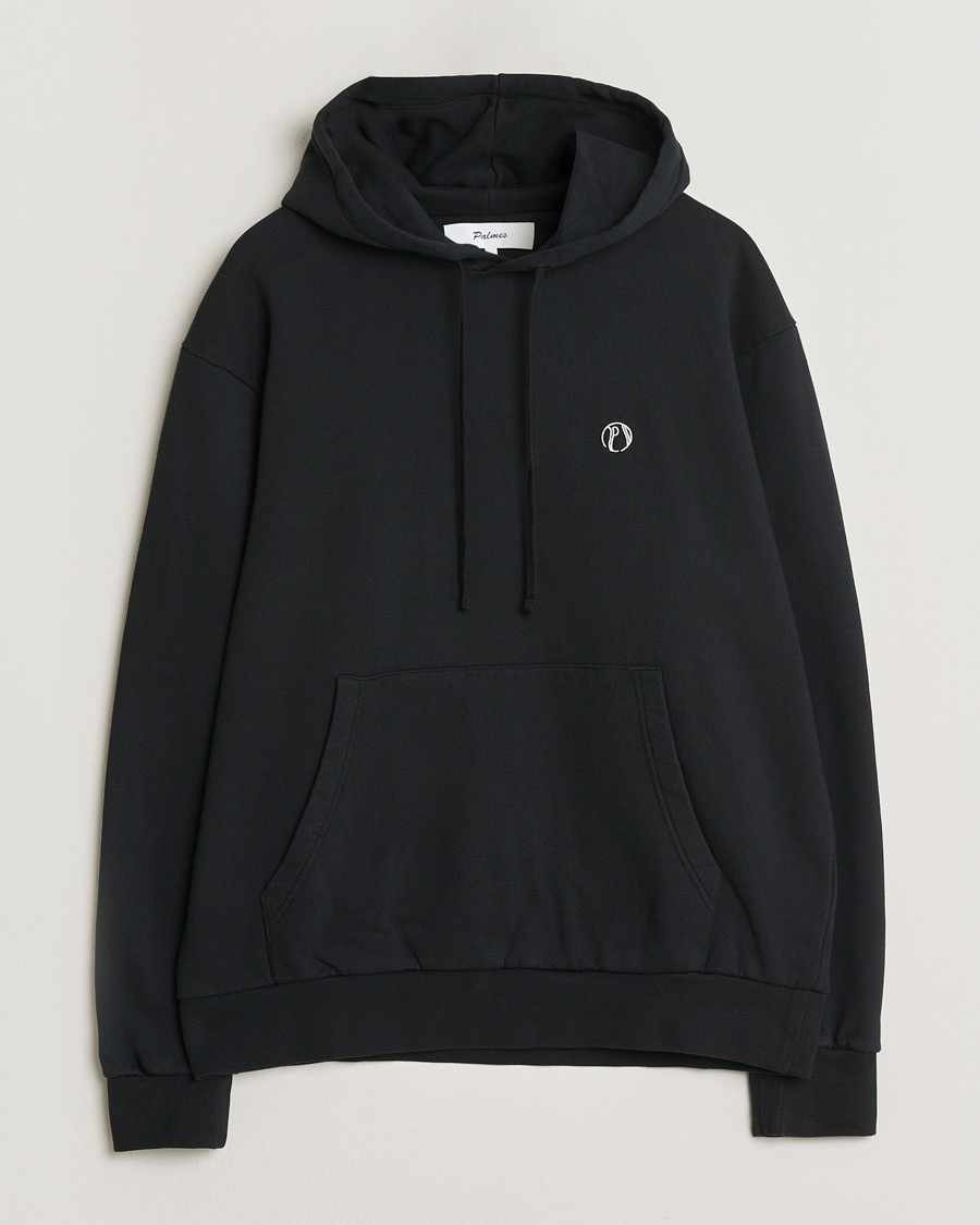 Heren | Truien | Palmes | Stitch Hooded Sweatshirt Black