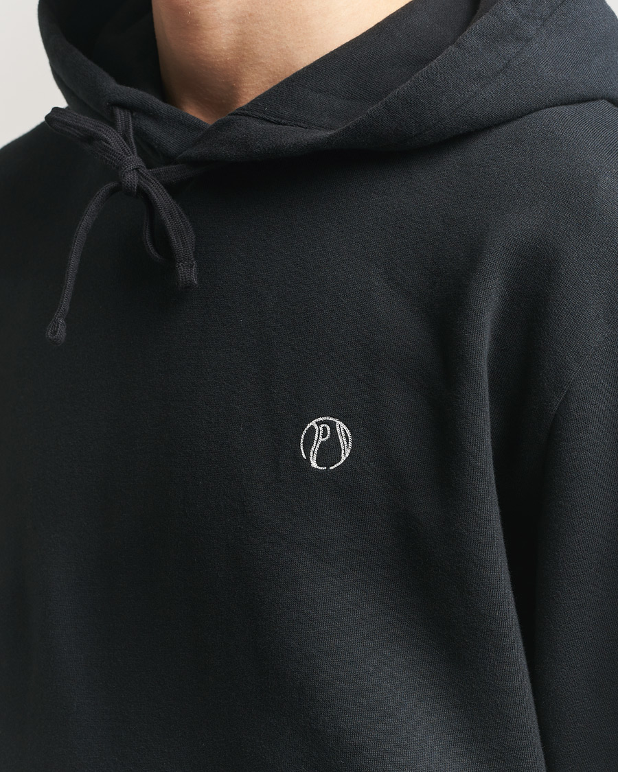 Heren | Truien | Palmes | Stitch Hooded Sweatshirt Black