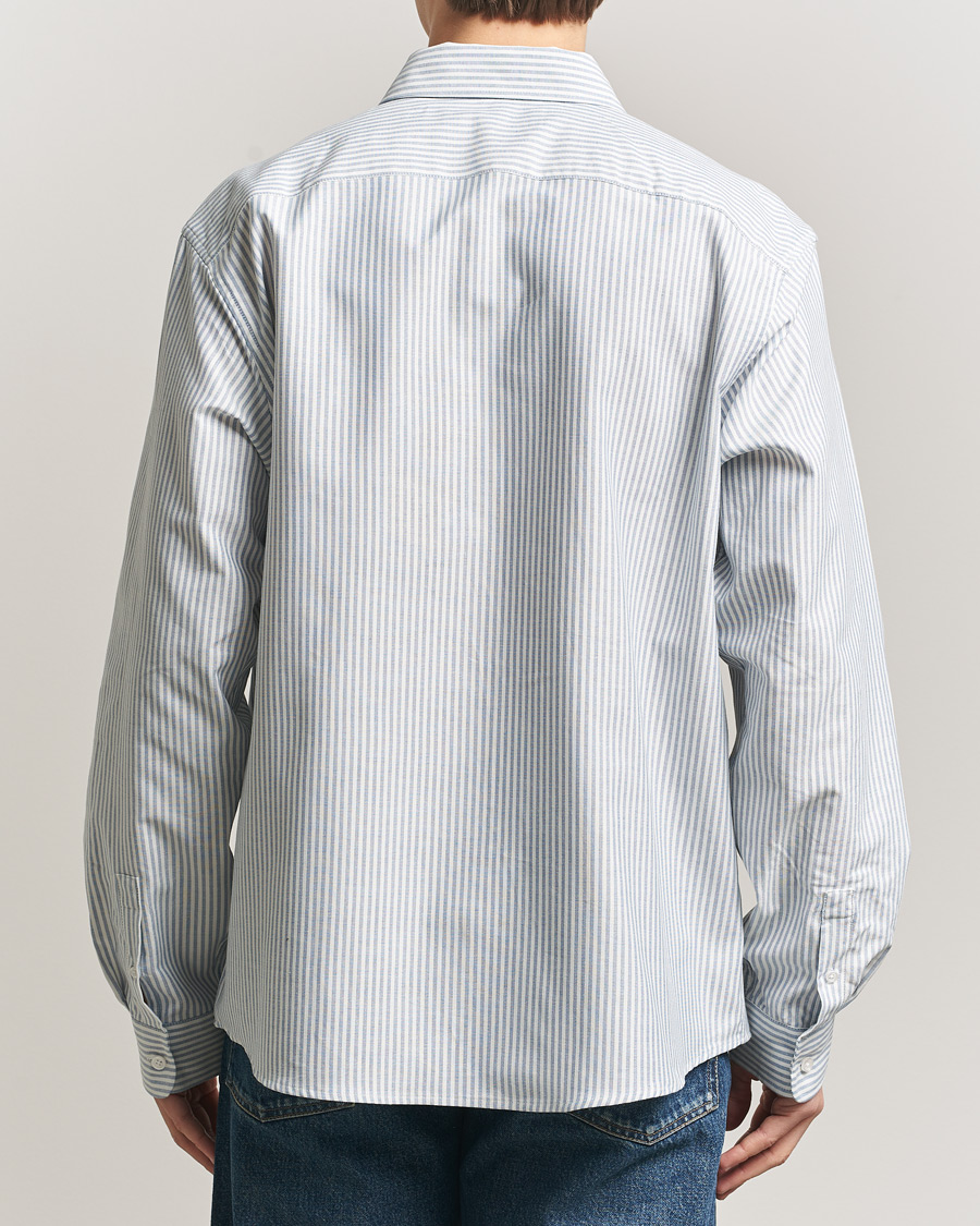 Heren | Overhemden | Palmes | Deuce Oxford Shirt Light Blue Stripe