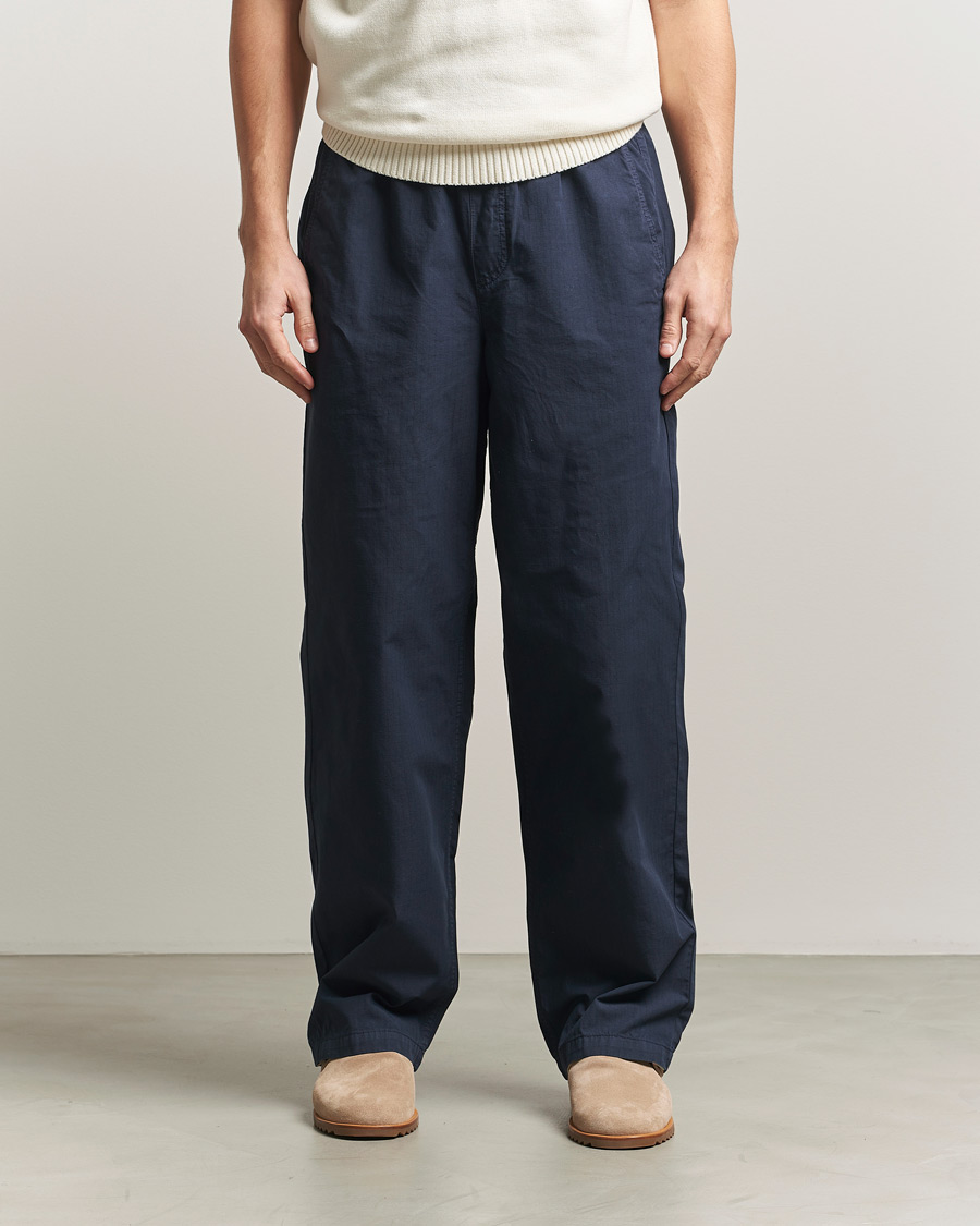 Heren | Broeken | Palmes | Lucien Trousers Navy