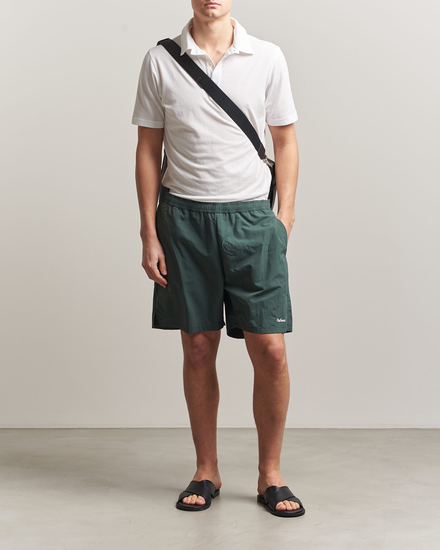 Heren | Korte broek | Palmes | Stitch Tennis Shorts Dark Green