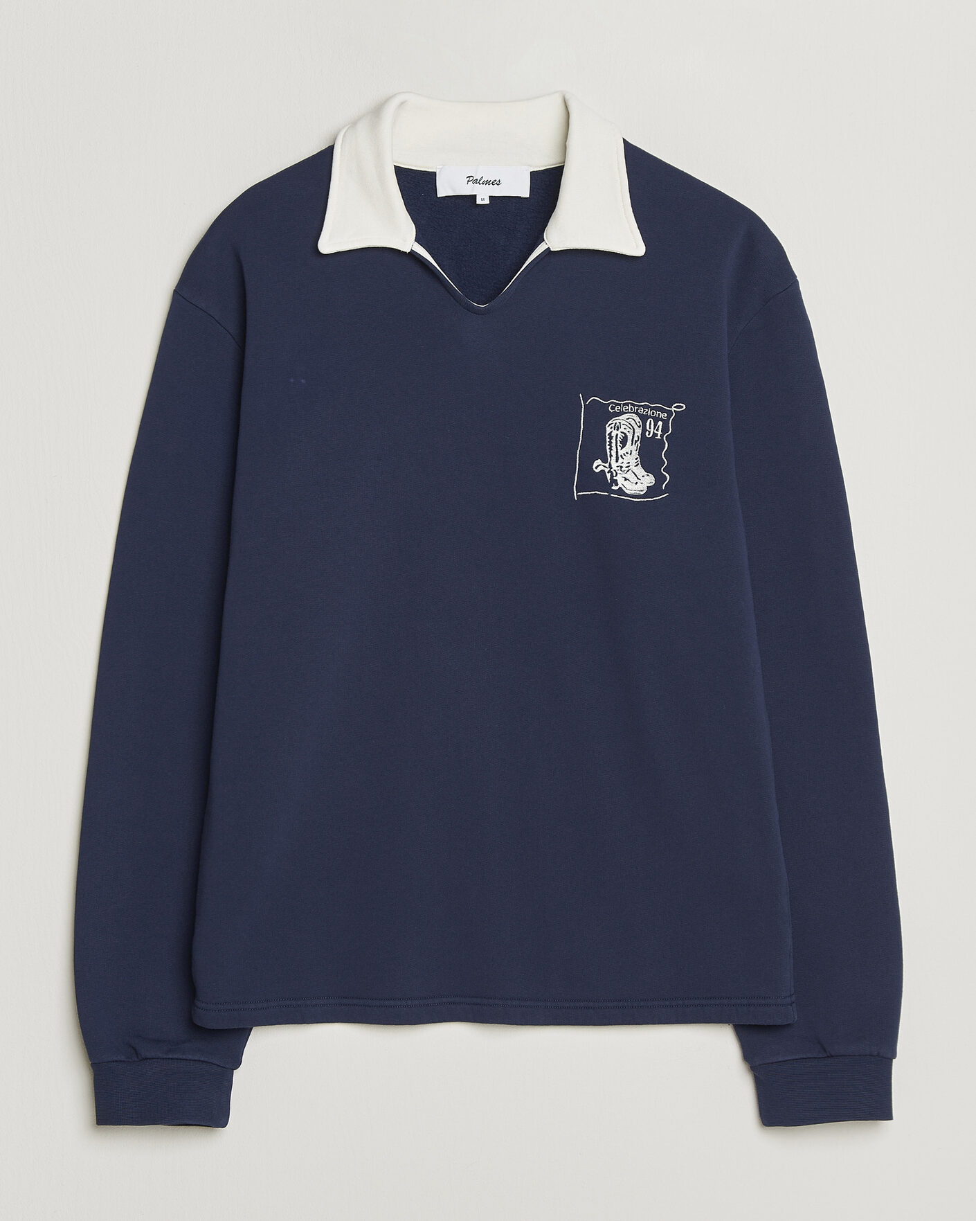 Heren | Truien | Palmes | Boot Open Rugby Shirt Navy