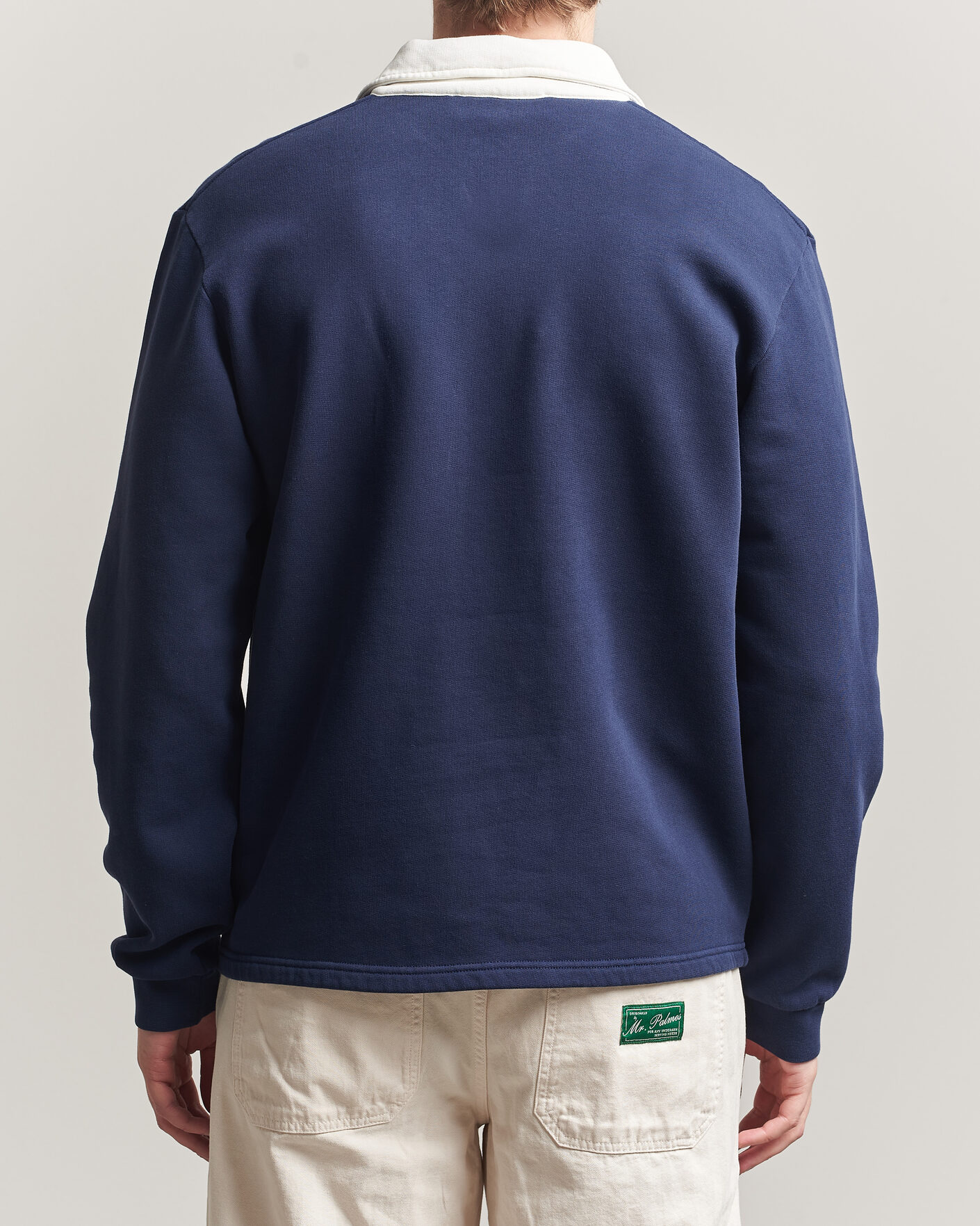 Heren | Truien | Palmes | Boot Open Rugby Shirt Navy