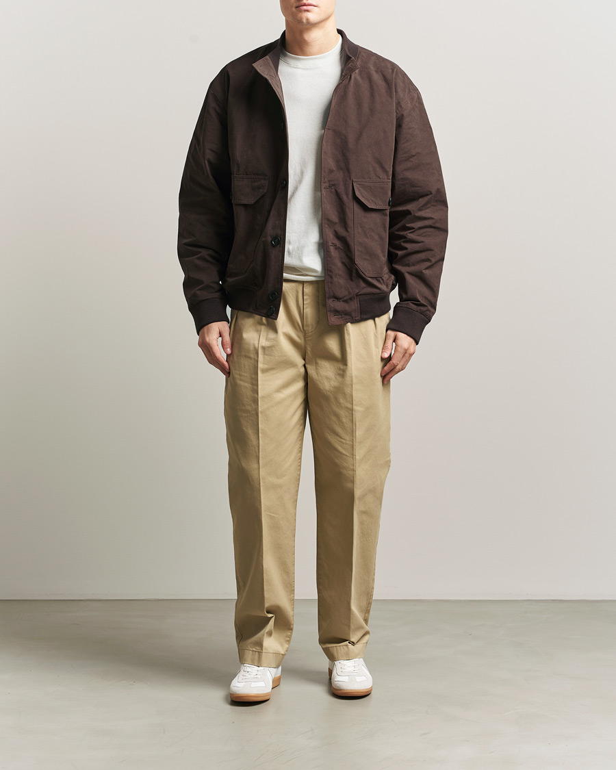 Heren | Jassen | Palmes | Waxed Cotton Jacket Brown