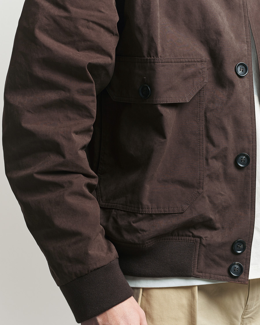 Heren | Jassen | Palmes | Waxed Cotton Jacket Brown