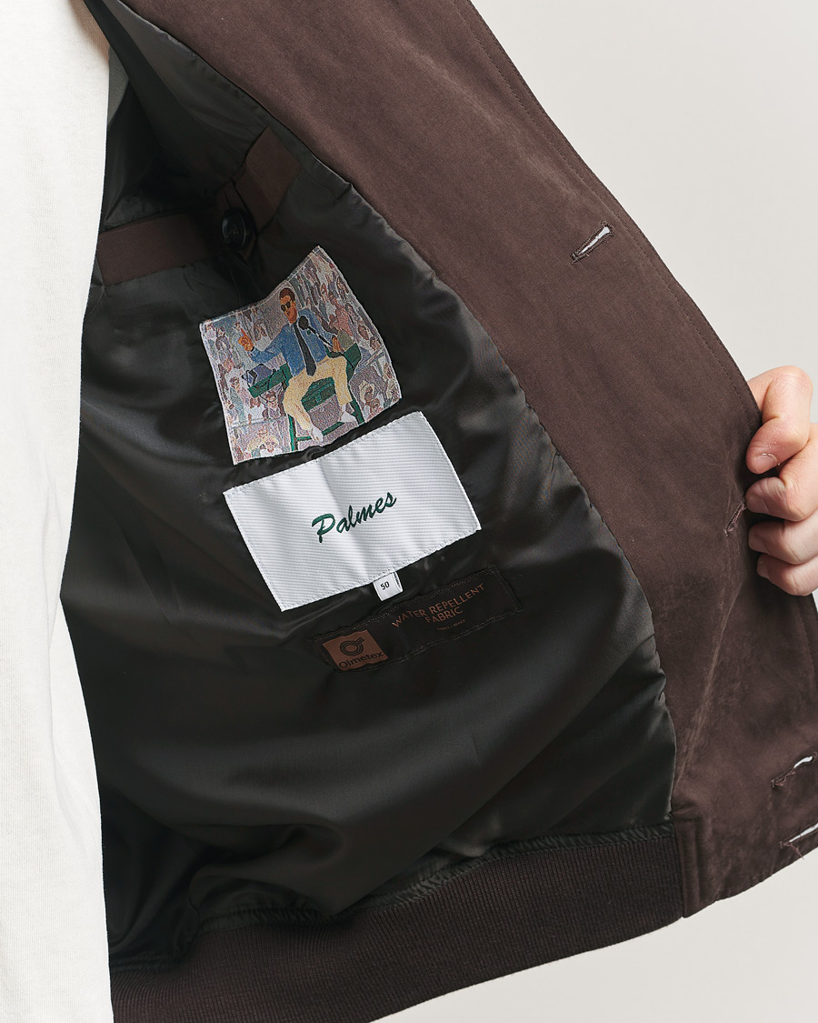 Heren | Jassen | Palmes | Waxed Cotton Jacket Brown