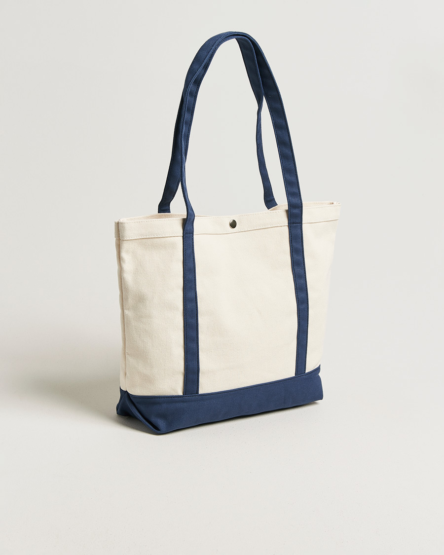 Heren | Tassen | Palmes | Stitch Tote Bag Off White