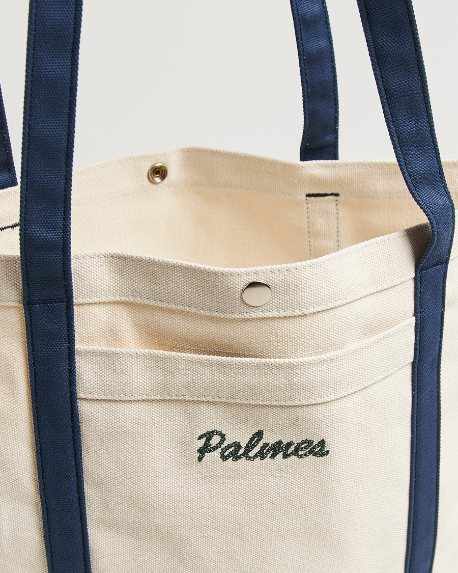 Heren | Tassen | Palmes | Stitch Tote Bag Off White