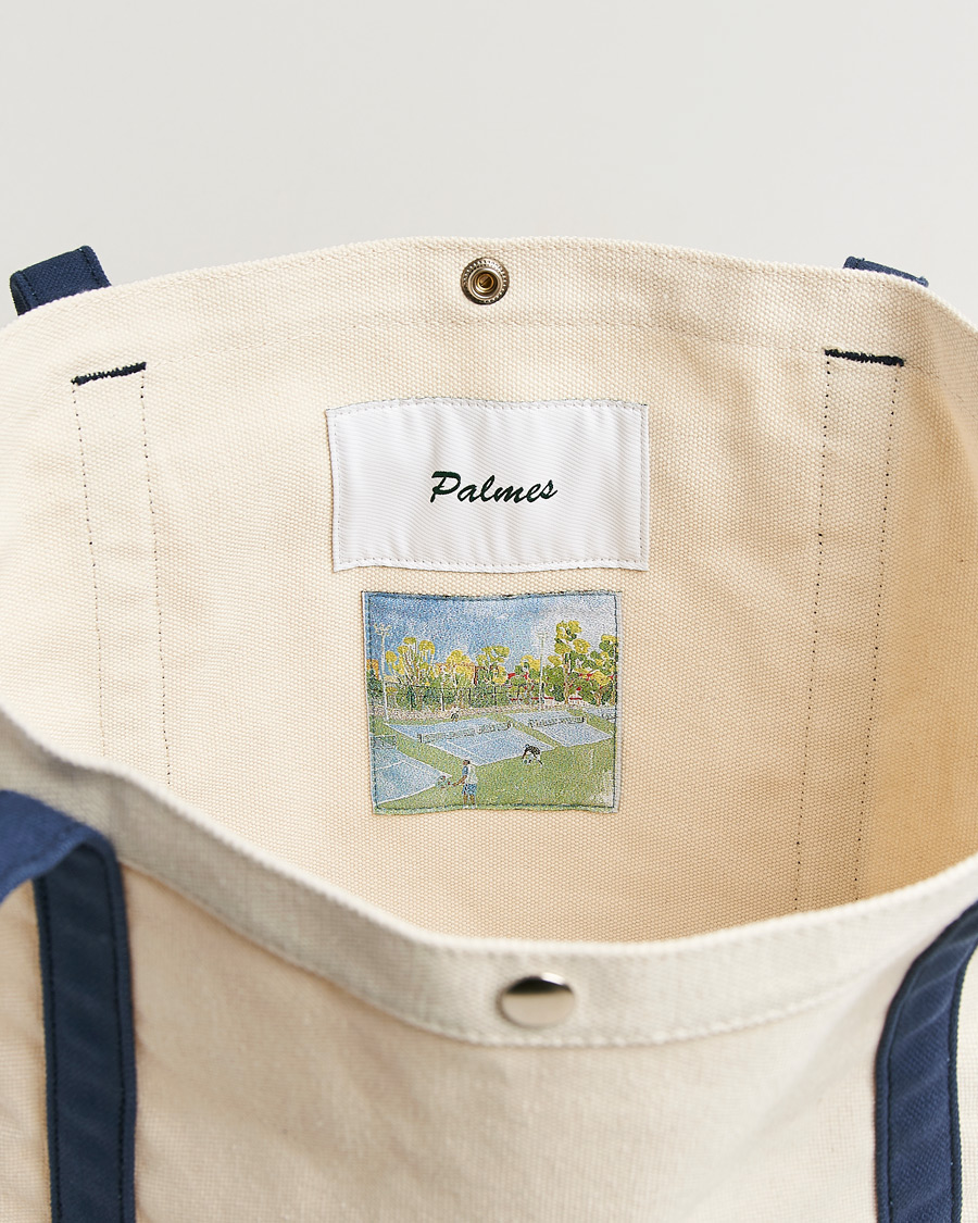 Heren | Tassen | Palmes | Stitch Tote Bag Off White