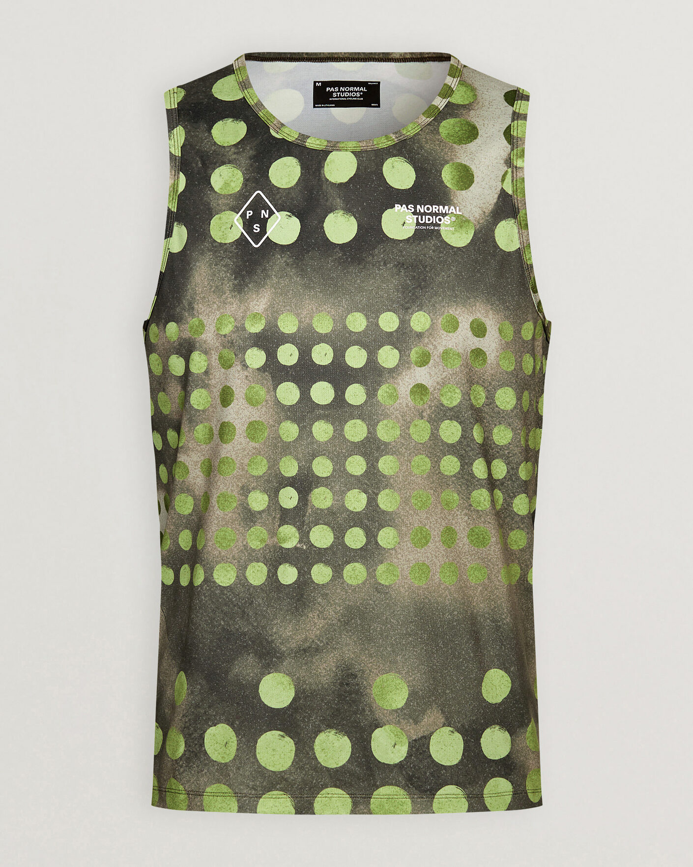 Heren | T-shirts | Pas Normal Studios | TKO Balance Singlet Moss Green