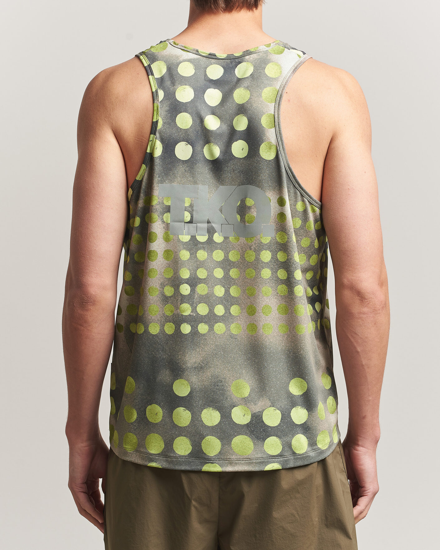 Heren | T-shirts | Pas Normal Studios | TKO Balance Singlet Moss Green