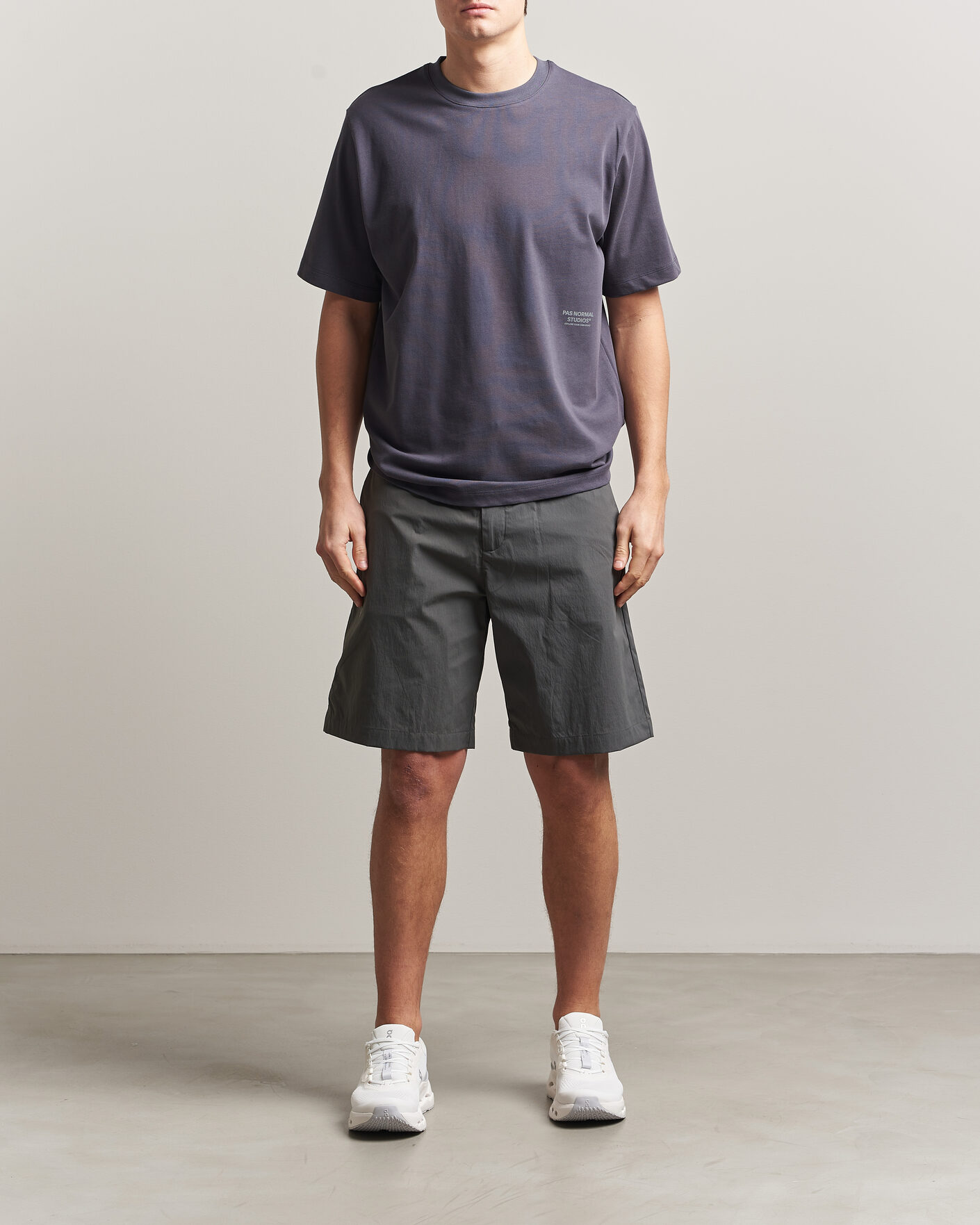 Heren | T-shirts | Pas Normal Studios | Off Race T-Shirt Steel