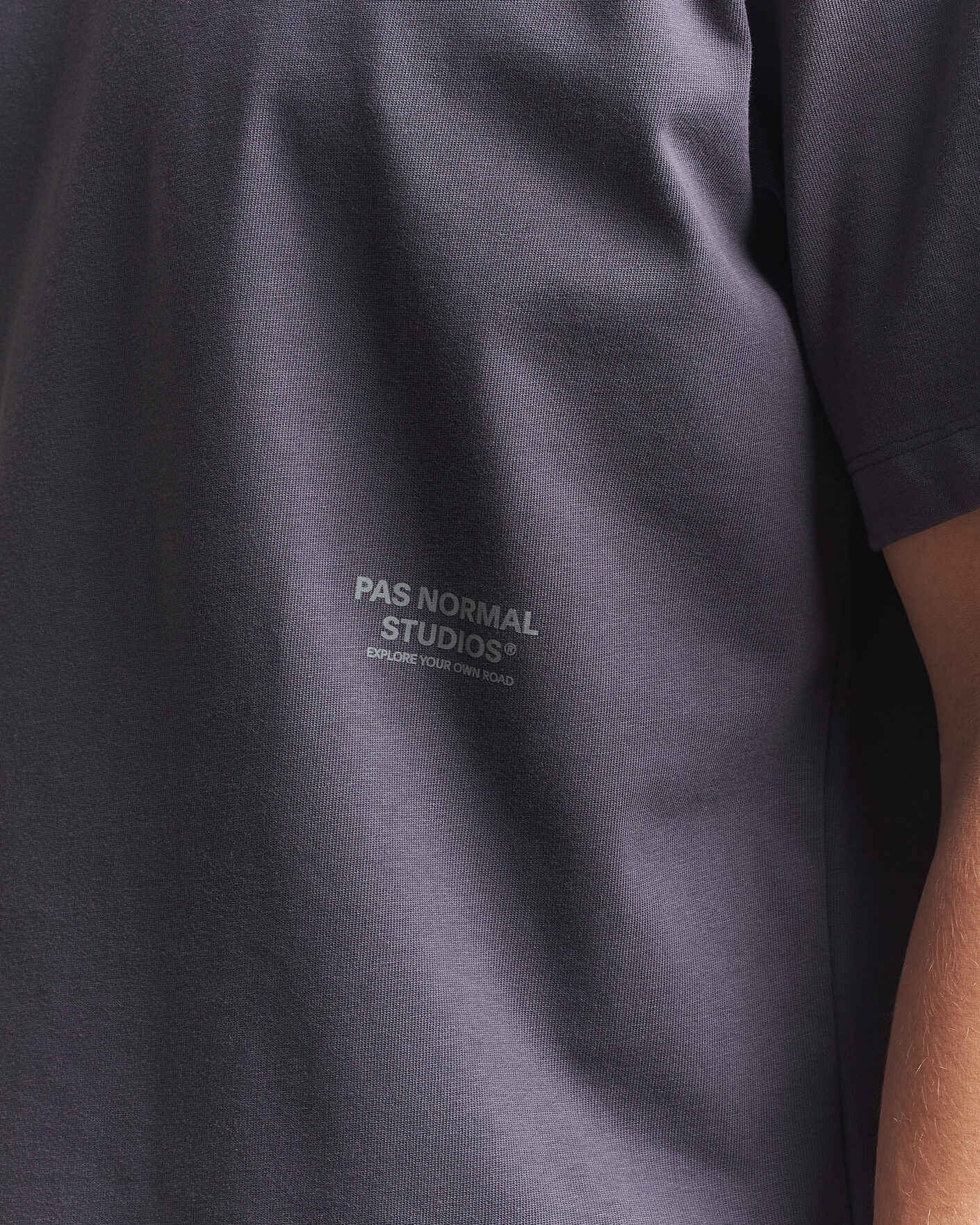 Heren | T-shirts | Pas Normal Studios | Off Race T-Shirt Steel