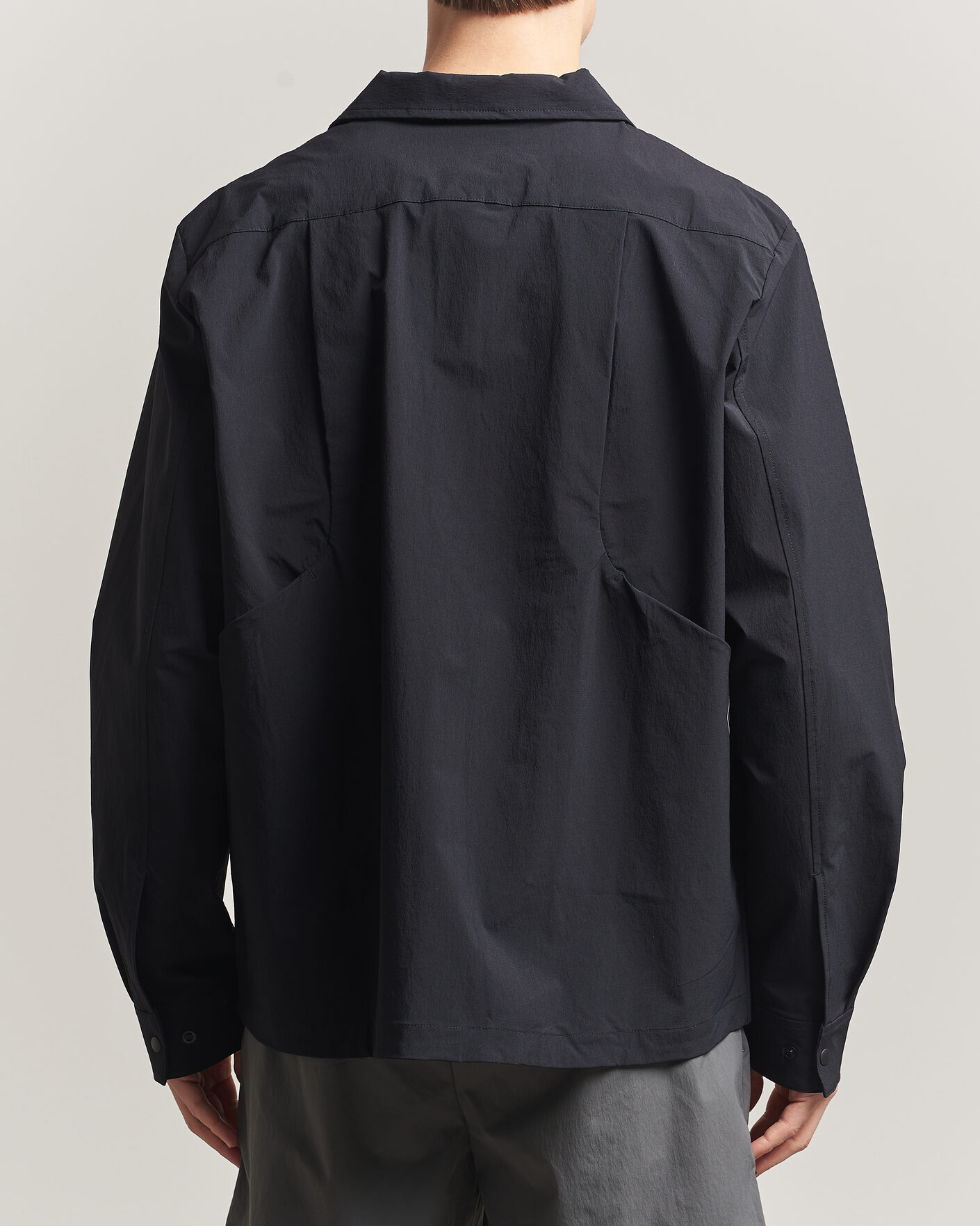 Heren | Overhemden | Pas Normal Studios | Off Race Tech Overshirt Black
