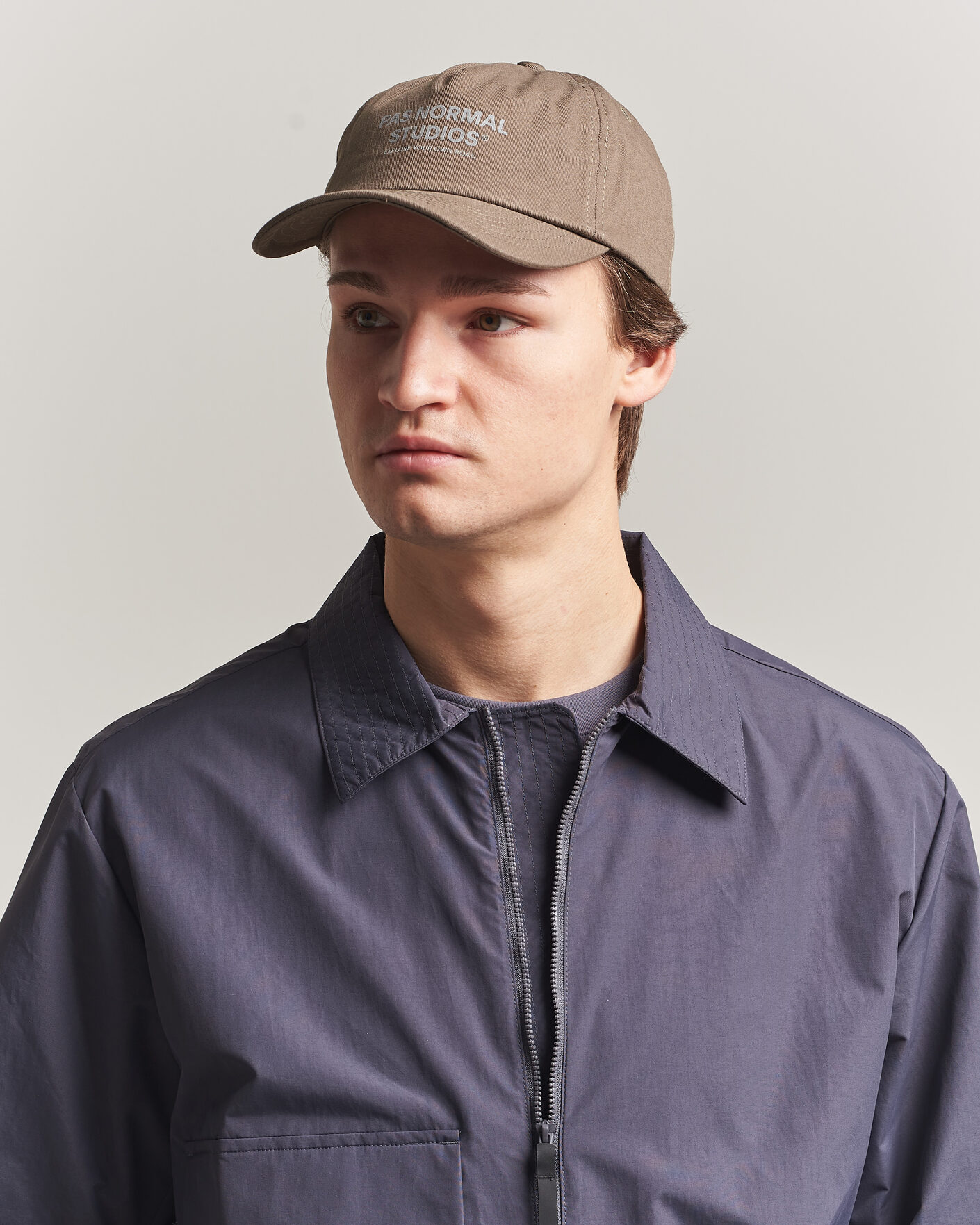 Heren | Hoeden en petten | Pas Normal Studios | Off Race Cotton Cap Mud