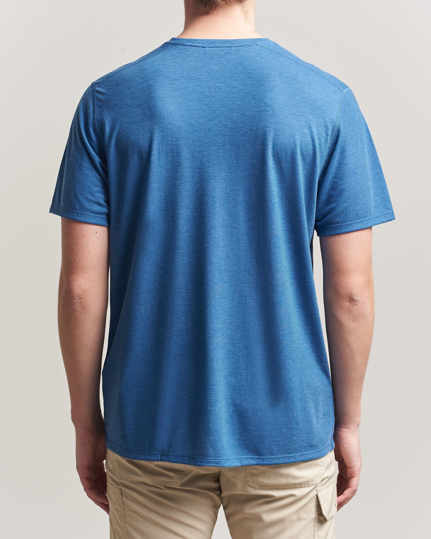 Heren | T-shirts | Patagonia | Cap Cool Trail T-Shirt Aquatic Blue