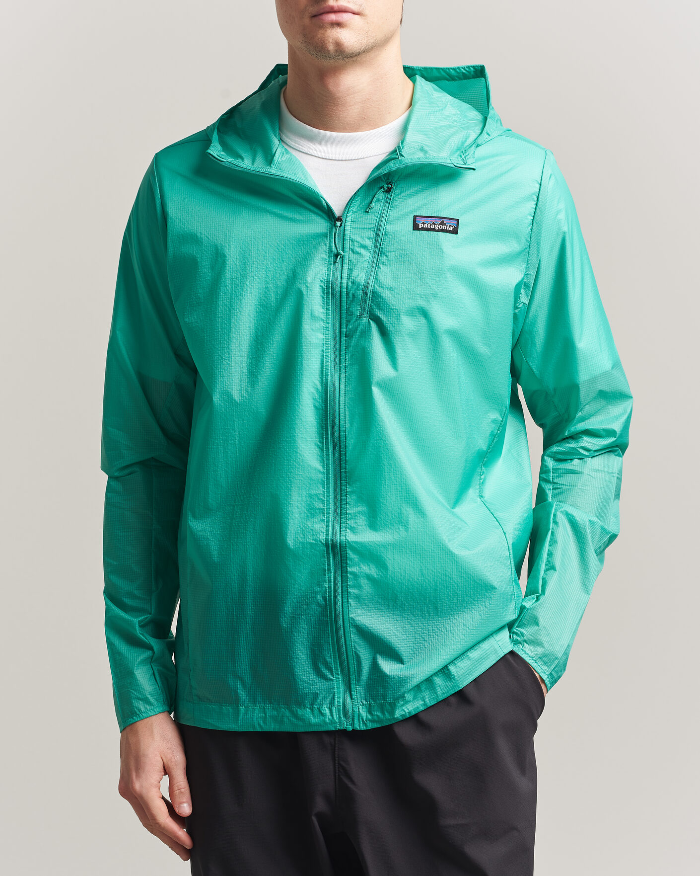 Heren | Jassen | Patagonia | Houdini Running Jacket Aqua Stone