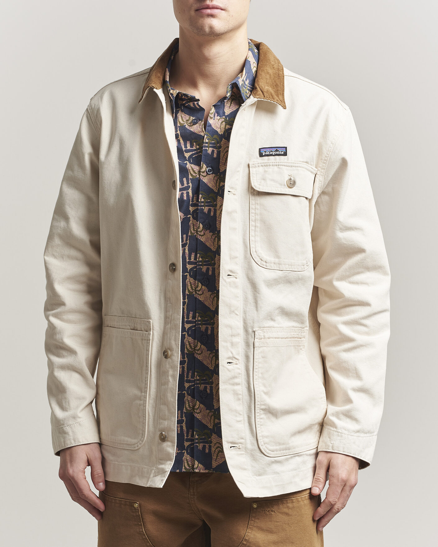 Heren | Jassen | Patagonia | Point Reyes Cotton Canvas Jacket Undyed Natural