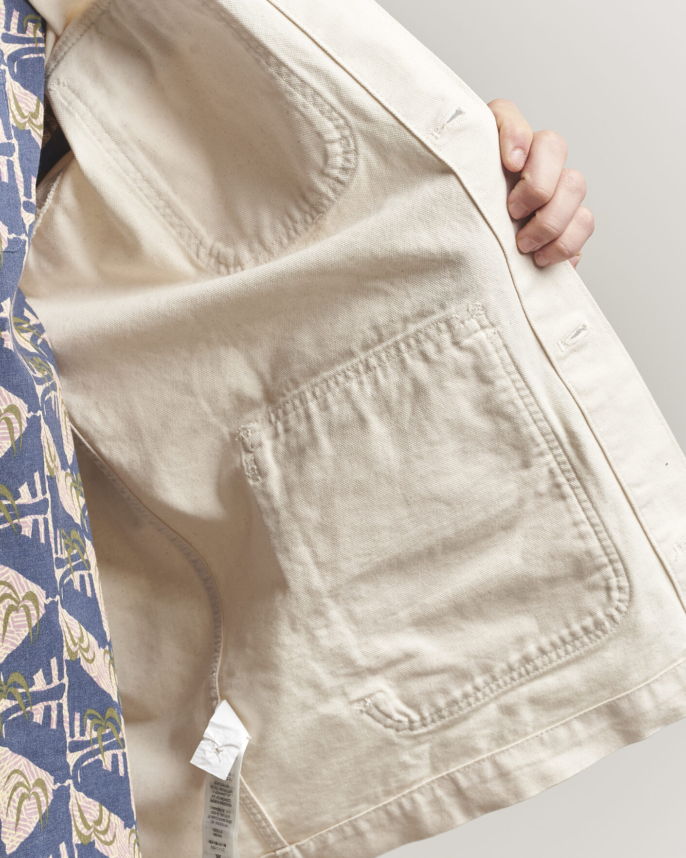 Heren | Jassen | Patagonia | Point Reyes Cotton Canvas Jacket Undyed Natural