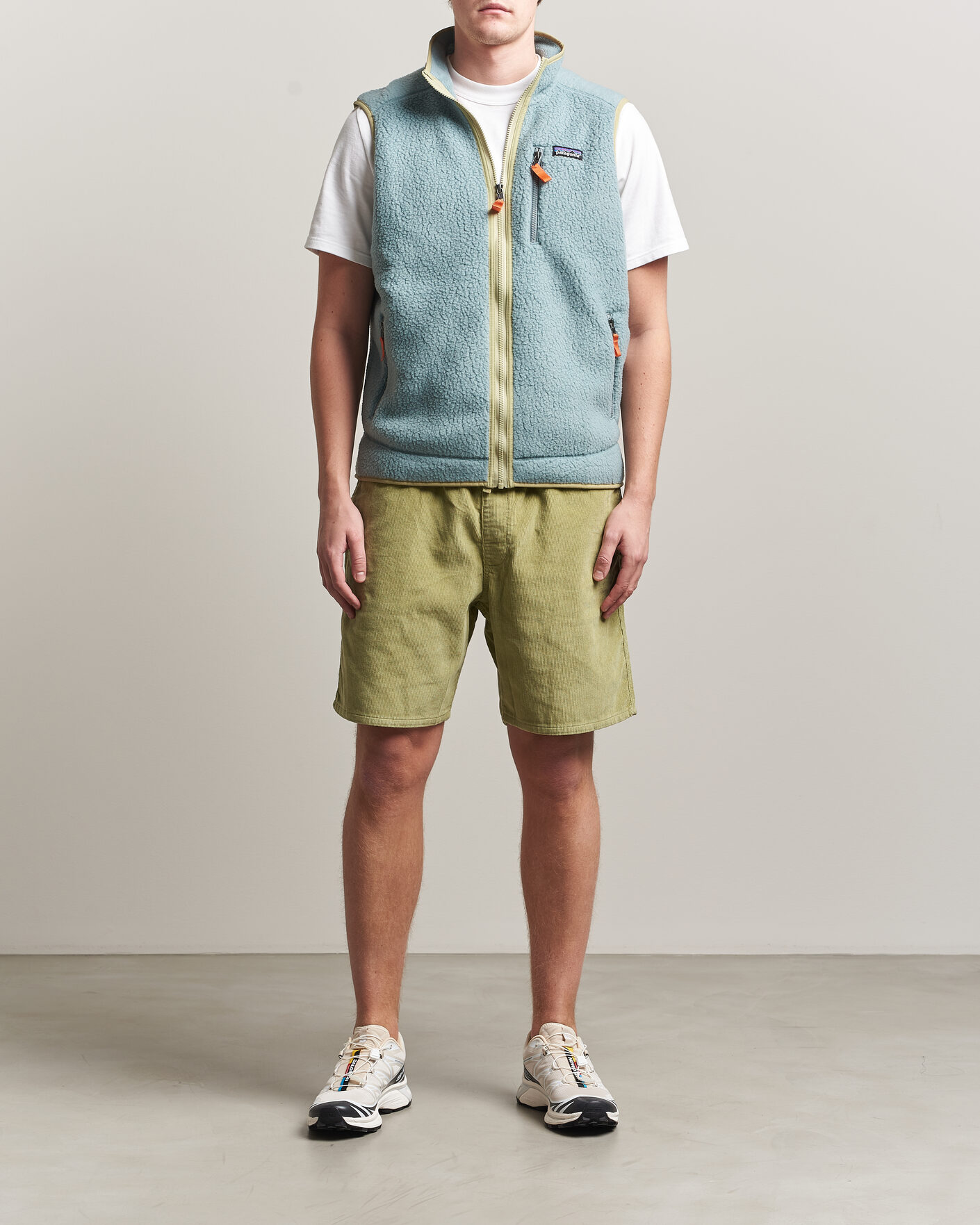Heren | Gilets | Patagonia | Retro Pile Vest Blue Sage