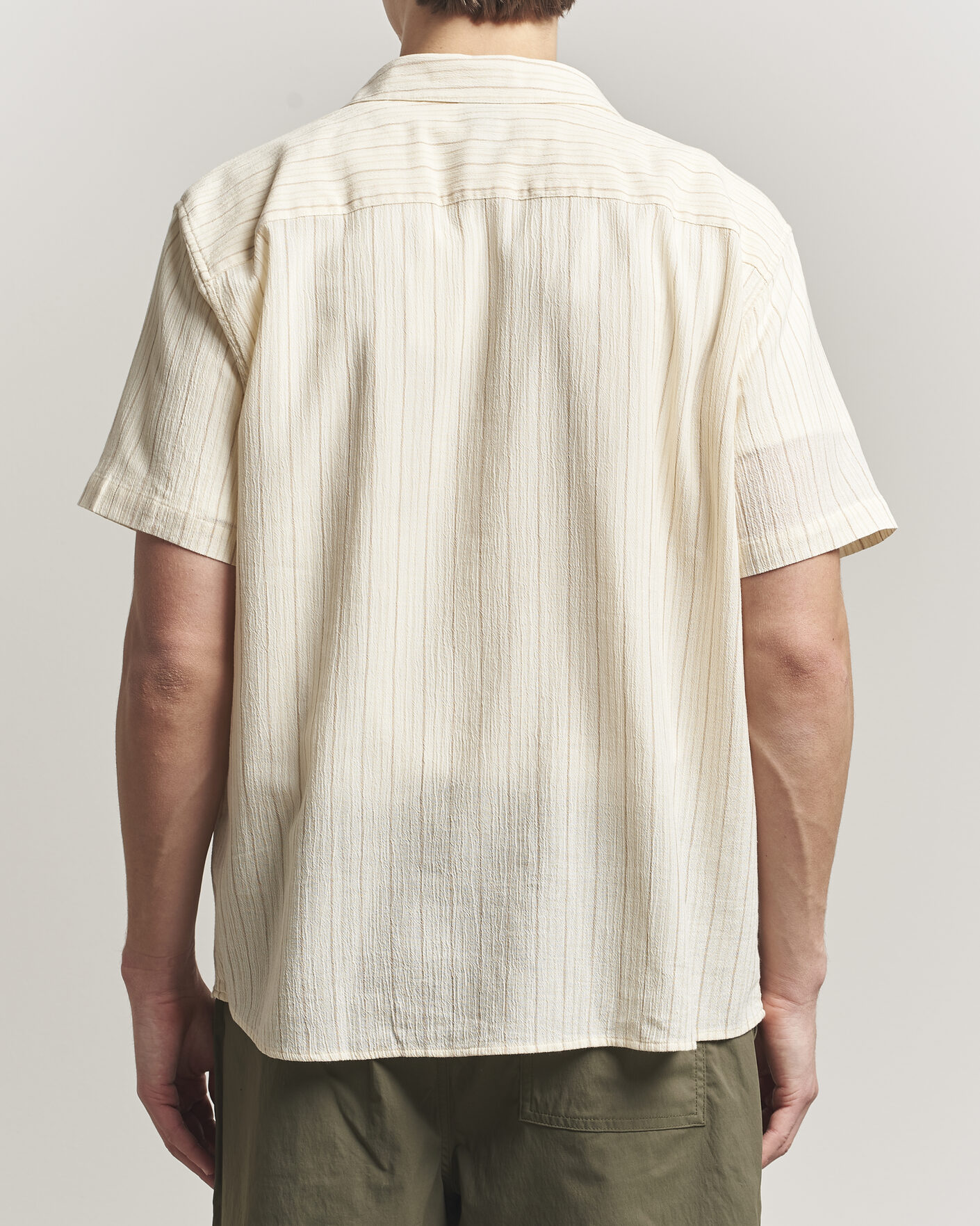 Heren | Overhemden | Patagonia | AC Short Sleeve Shirt Natural