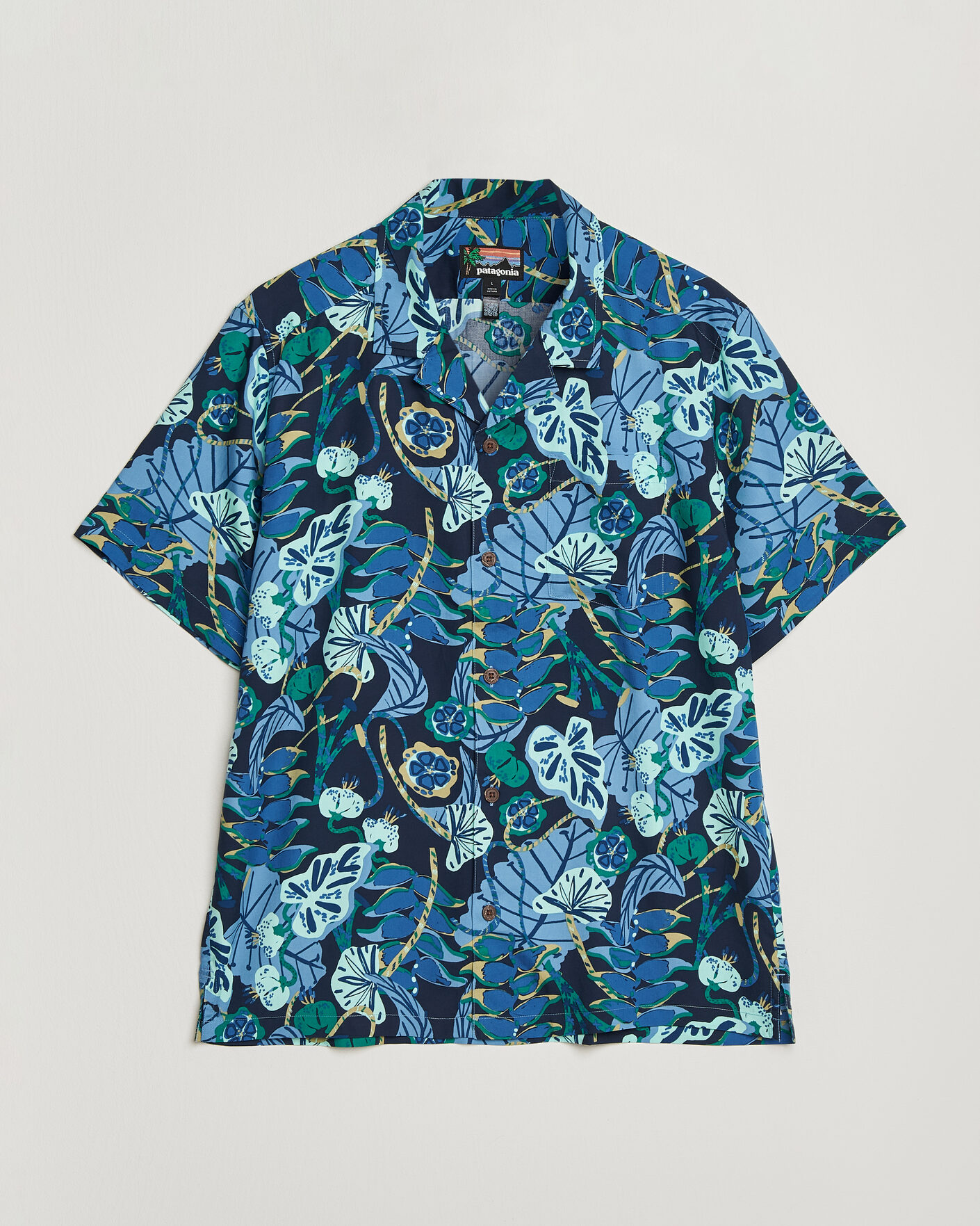 Heren | Overhemden | Patagonia | Tidal Threads Short Sleeve Shirt New Navy