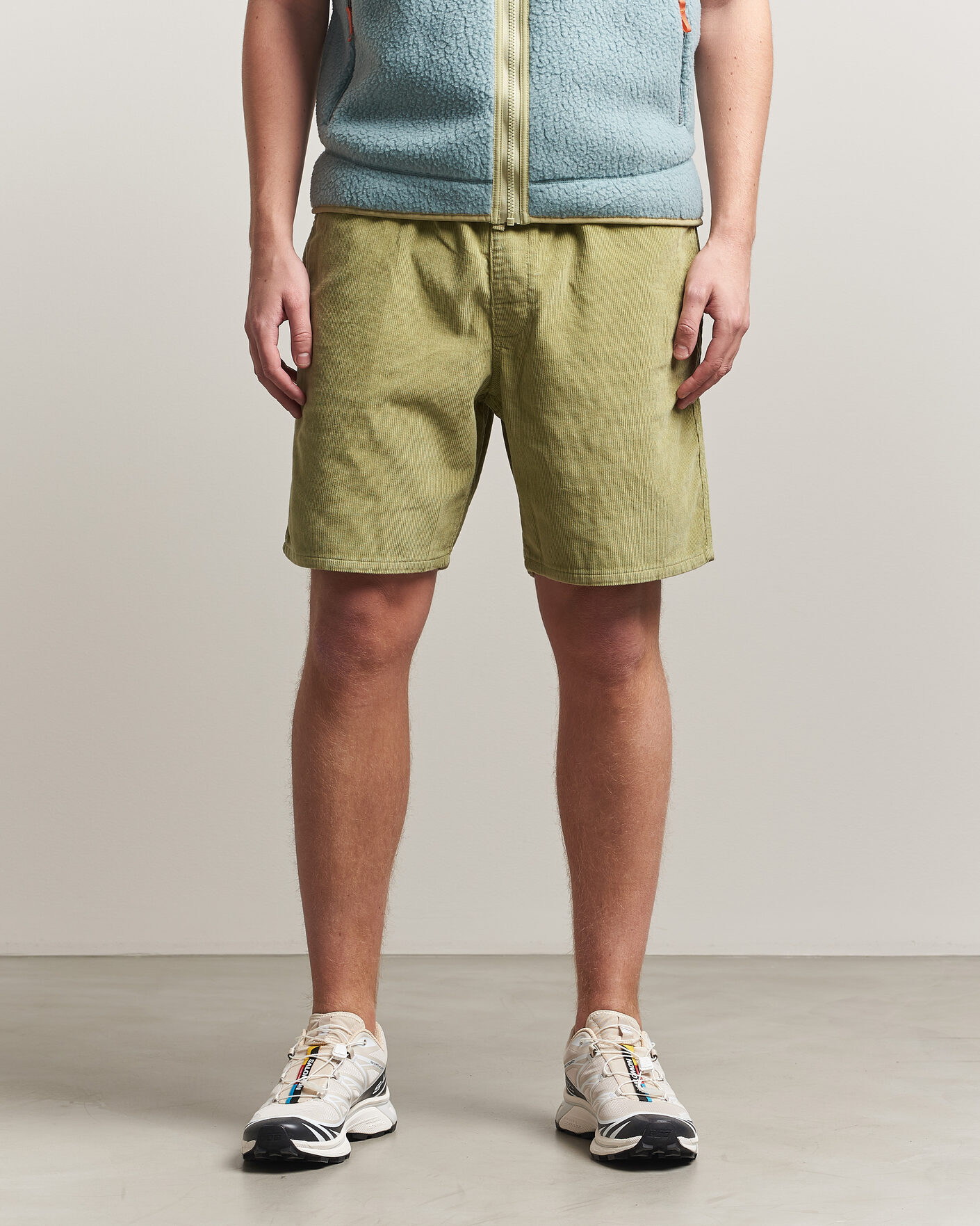 Heren | Korte broek | Patagonia | Corduroy Volley Shorts Green