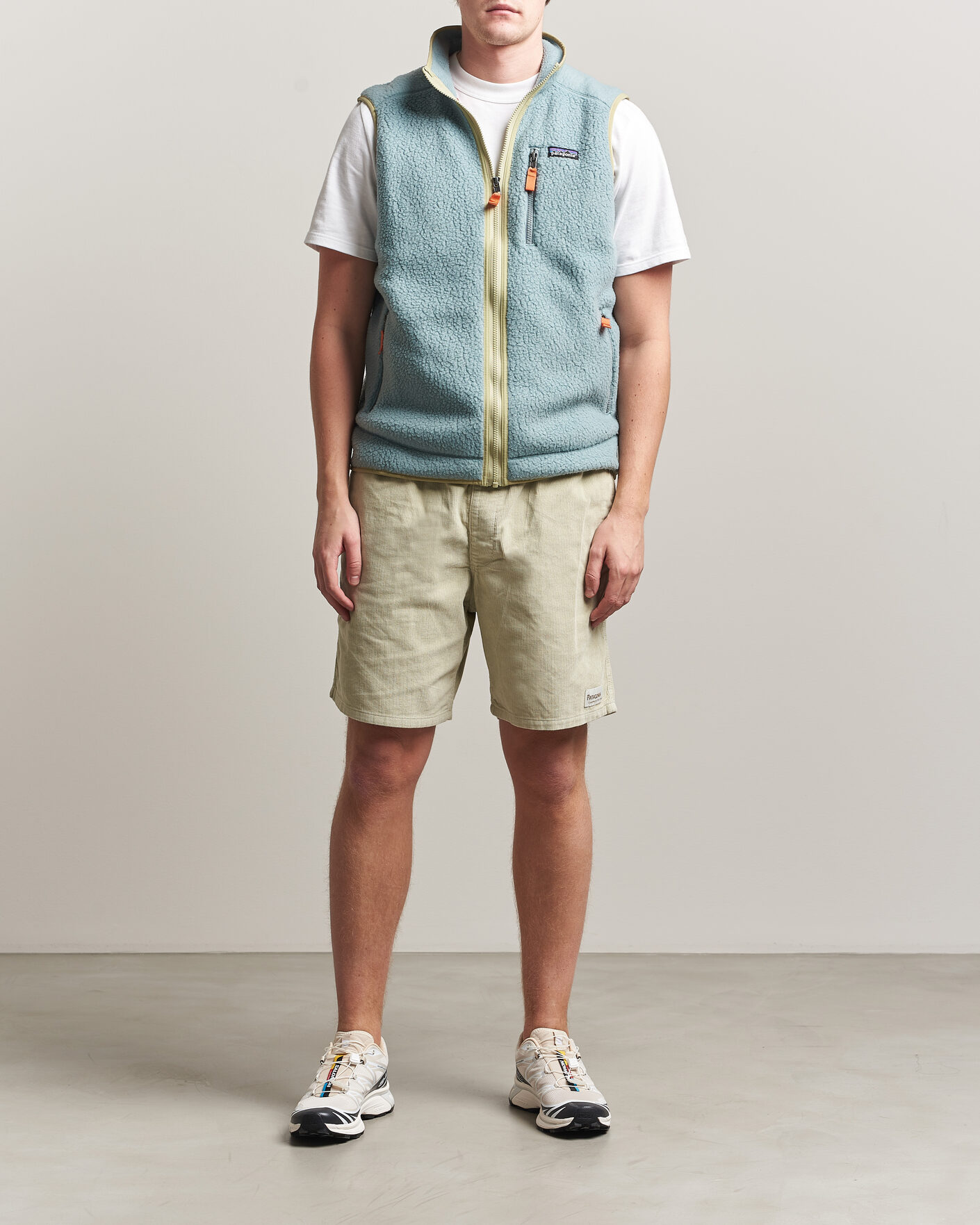 Heren | Korte broek | Patagonia | Corduroy Volley Shorts Pelican