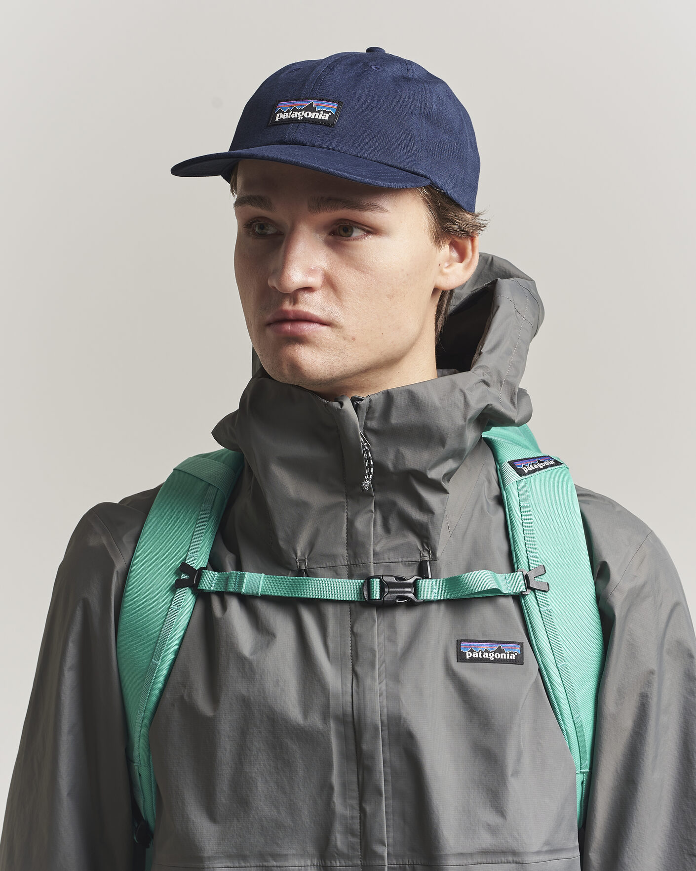 Heren | Hoeden en petten | Patagonia | P-6 Label Trad Cap New Navy