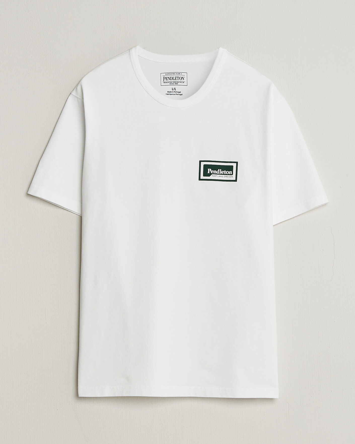 Heren | T-shirts | Pendleton | Patch Graphic Tee White