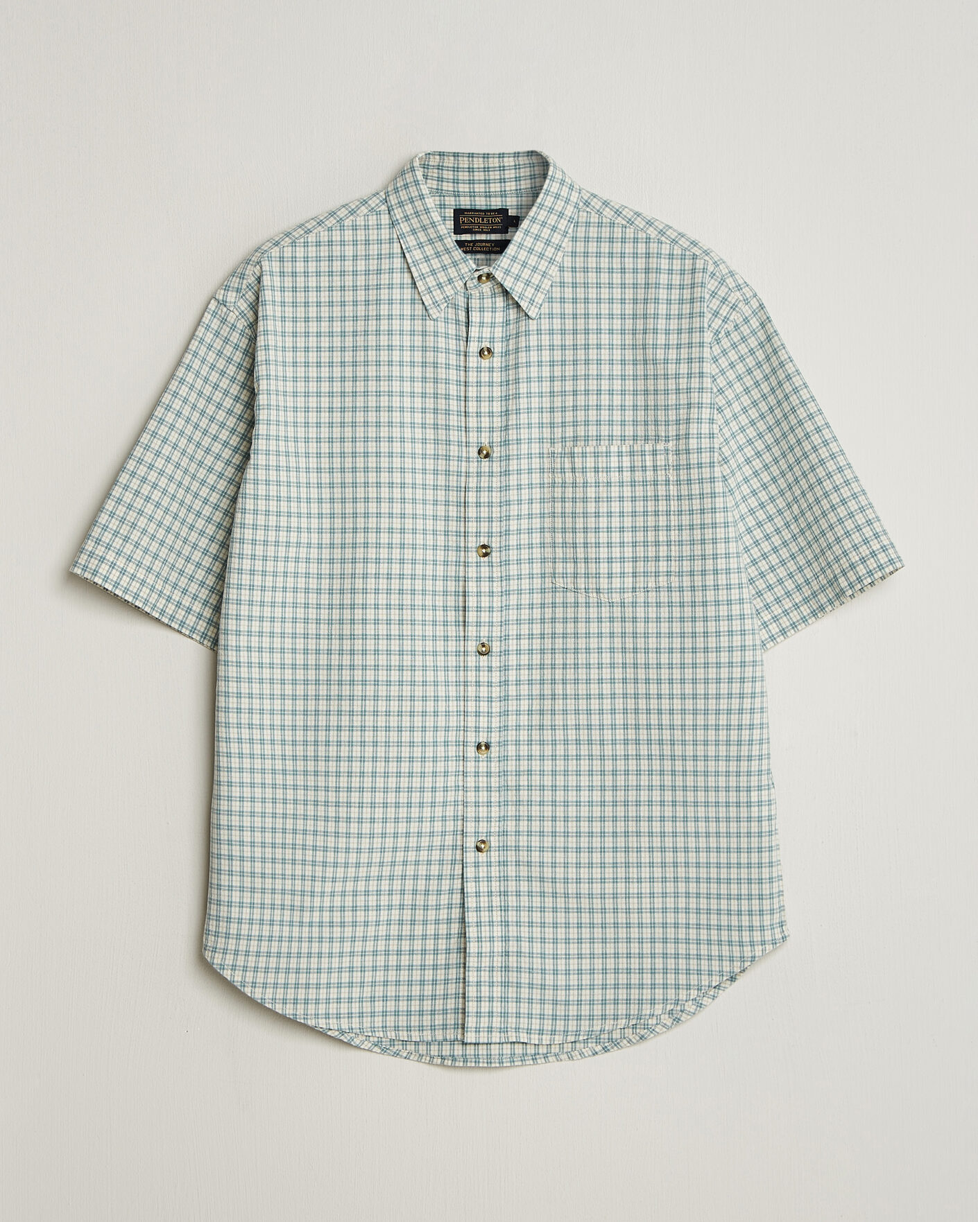 Heren | Overhemden | Pendleton | Short Sleeve Shirt Summer Tartan