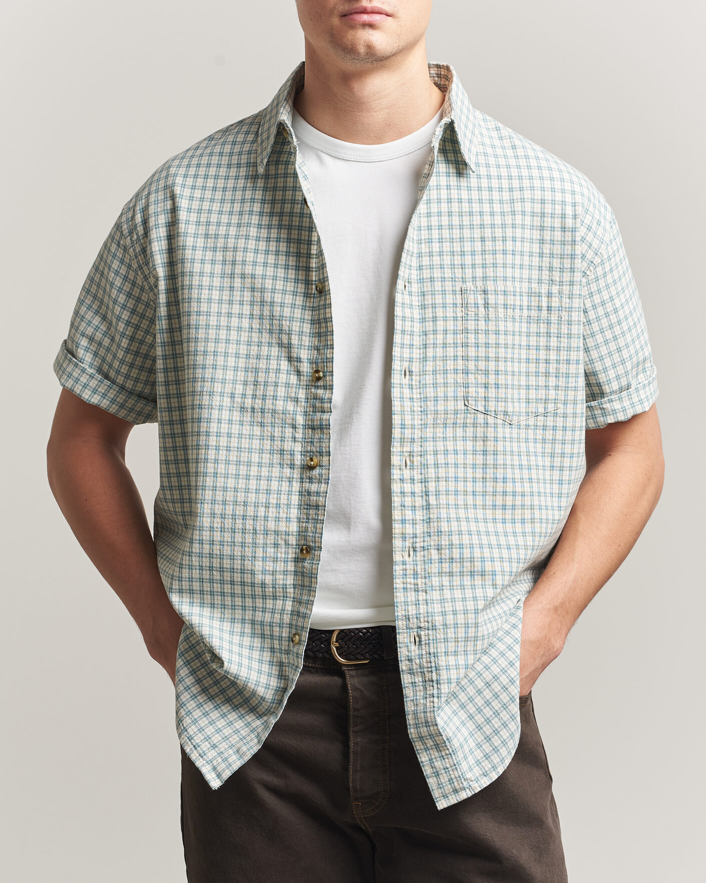 Heren | Overhemden | Pendleton | Short Sleeve Shirt Summer Tartan