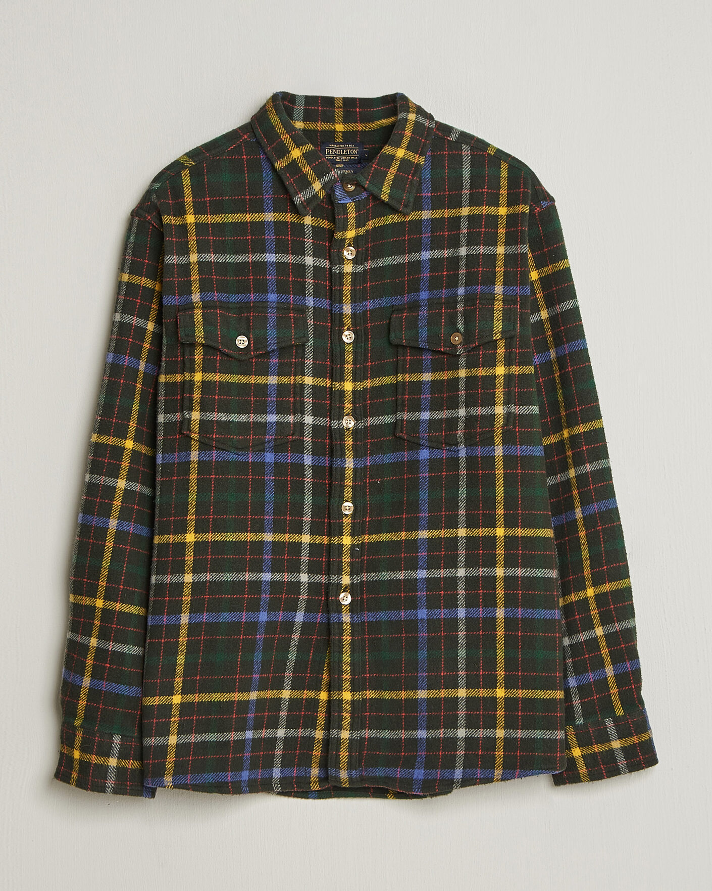 Heren | Overhemden | Pendleton | Big Pocket Shirt Peat