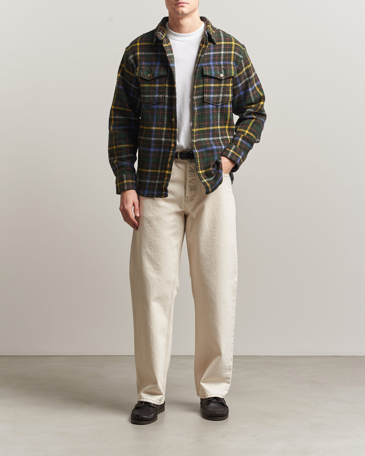 Heren | Overhemden | Pendleton | Big Pocket Shirt Peat