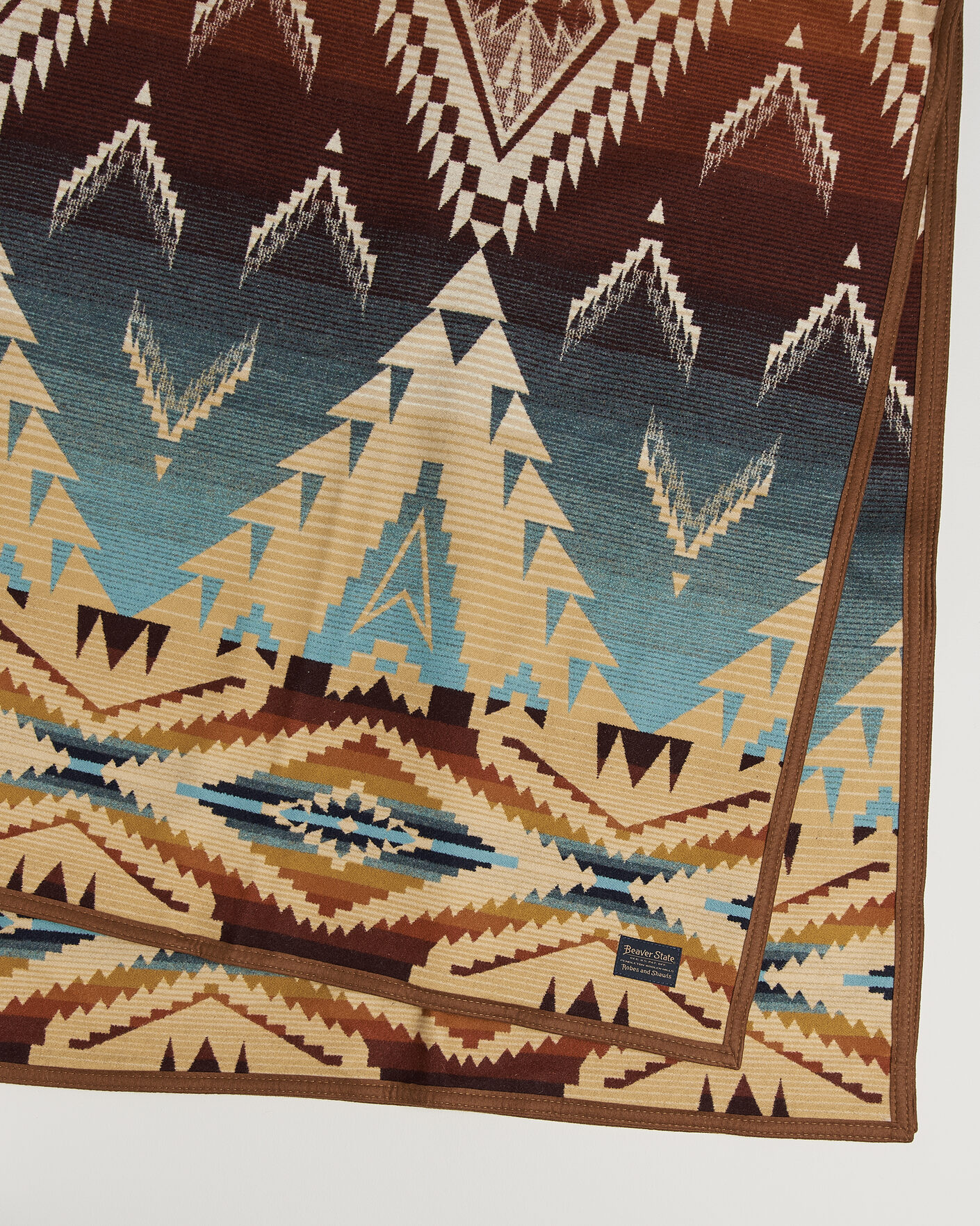 Heren | Thuis | Pendleton | Jacquard Unnapped Robe Helena Ridge