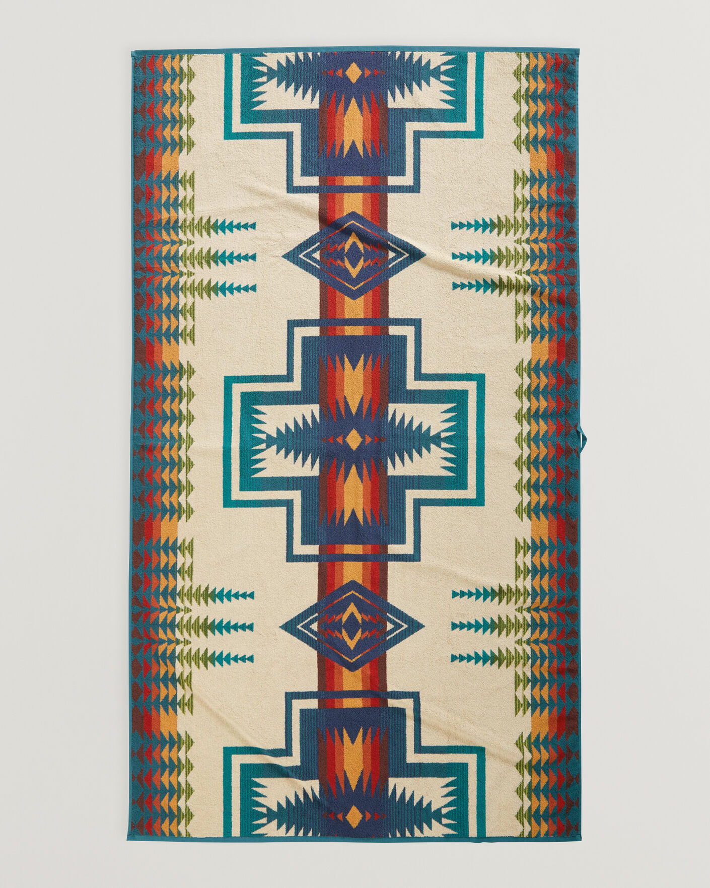 Heren | Stoffen | Pendleton | Oversized Jacquard Spa Towel Century Harding