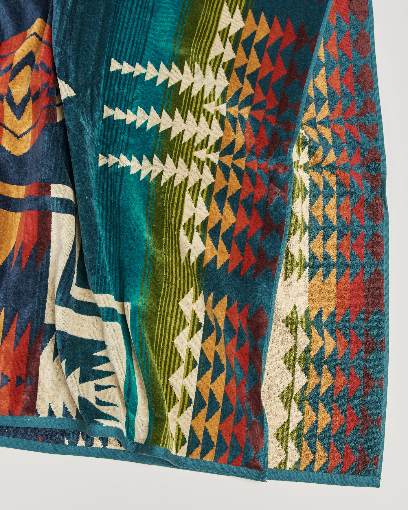 Heren | Stoffen | Pendleton | Oversized Jacquard Spa Towel Century Harding