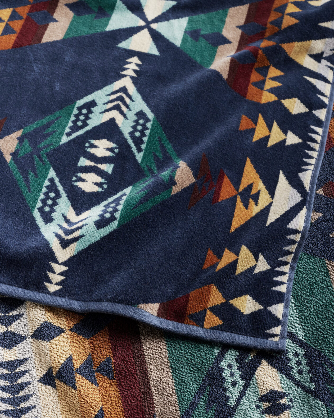 Heren | Stoffen | Pendleton | Oversized Jacquard Spa Towel Diamond Peak