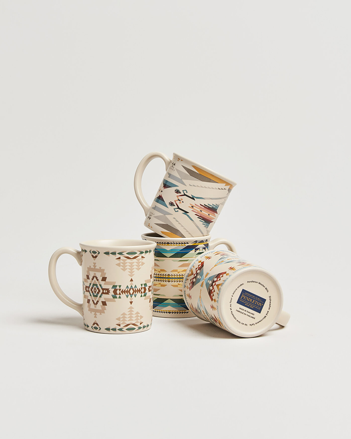 Heren | Thuis | Pendleton | 4-Pack Ceramic Mug Set High Desert