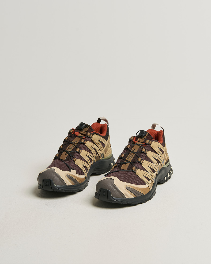 Heren | Trail sneakers | Salomon | XA Pro 3D Sneakers Black Coffee/Kelp