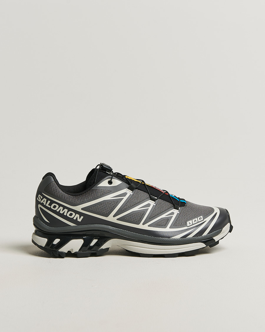 Heren | Trail sneakers | Salomon | XT-6 Sneakers Black/Asphalt